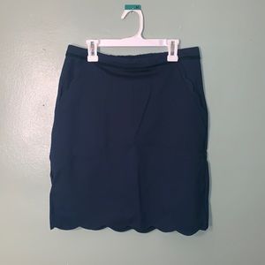 Berenice Scallop Hem Skirt